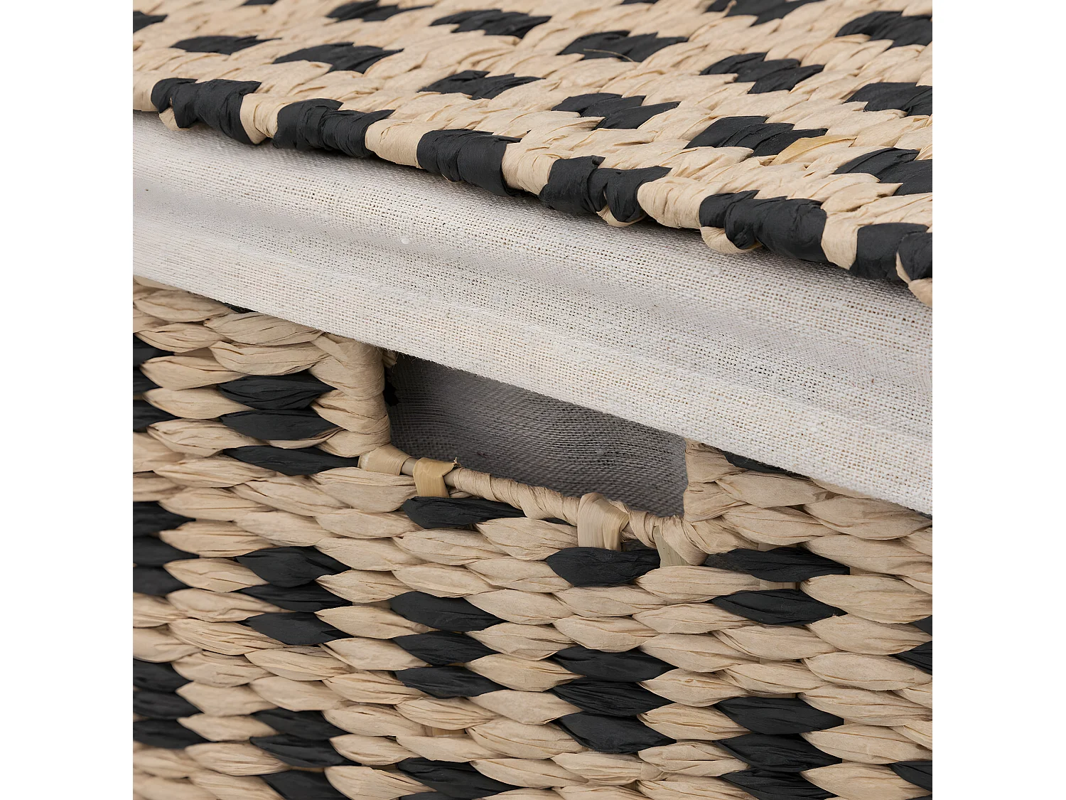 Panier à Linge "Terre Inconnue" 53cm Naturel