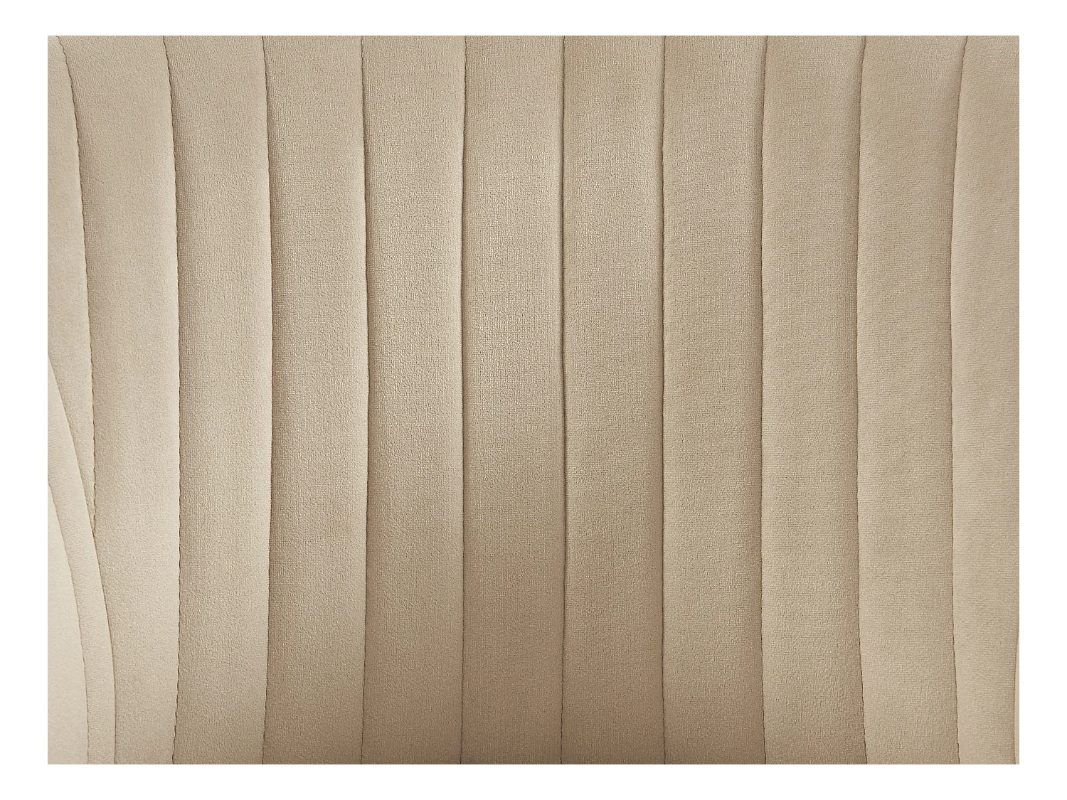 Lot de 2 chaises avec accoudoirs en velours et métal doré - Beige - ZAOVA de Pascal MORABITO