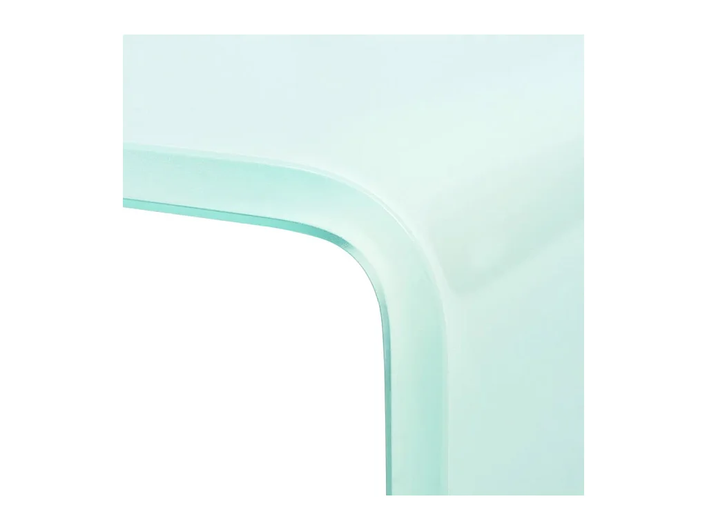 Móvel de TV Buffet de TV design prático suporte de televisão para monitor 120 cm vidro branco 2502225