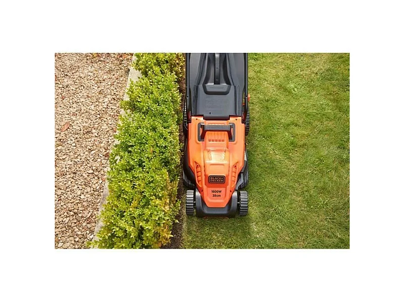 BLACK + DECKER Tondeuse  38cm 1600W - Poignee Bike BEMW471BH