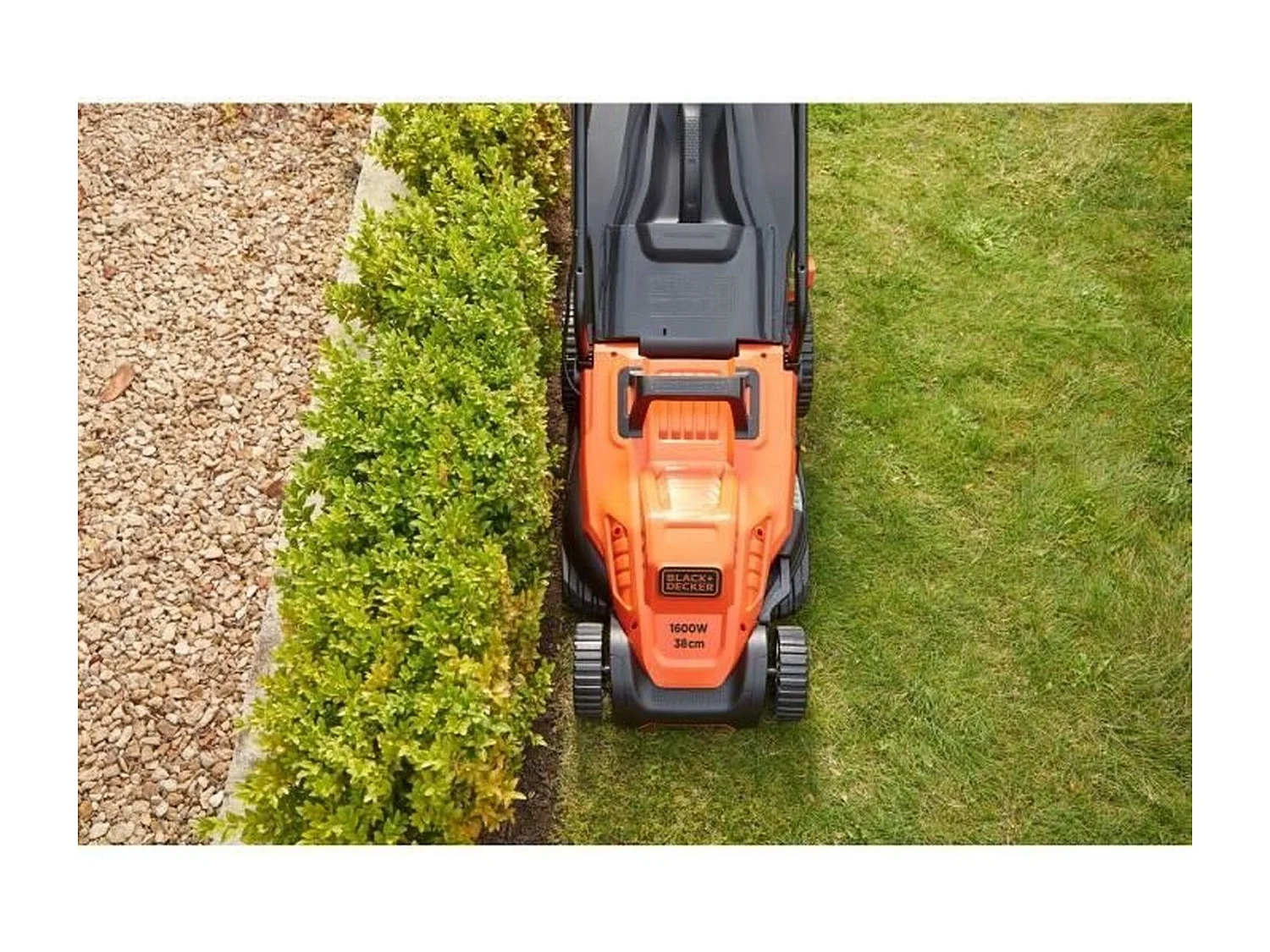 Rasenmäher BLACK + DECKER 38cm 1600W - Bike-Griff BEMW471BH