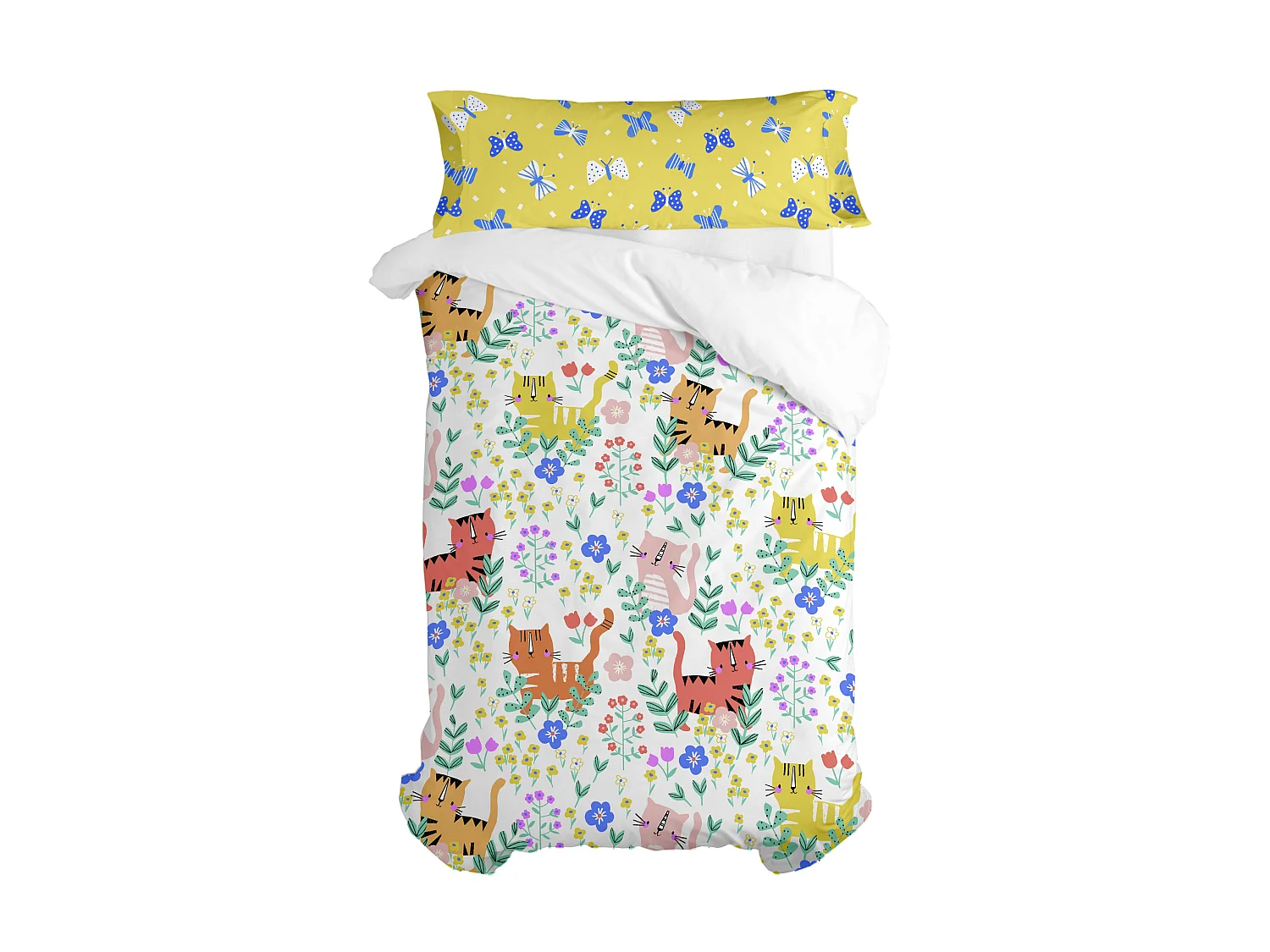 Bettbezug-set 180x220 cm Meow