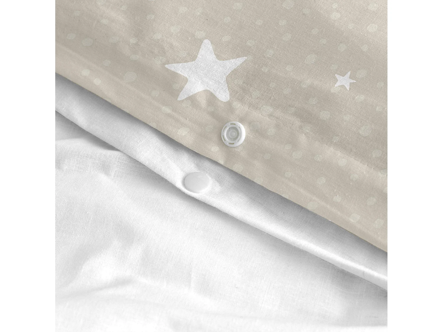 Parure housse de couette 140x200 cm Little star