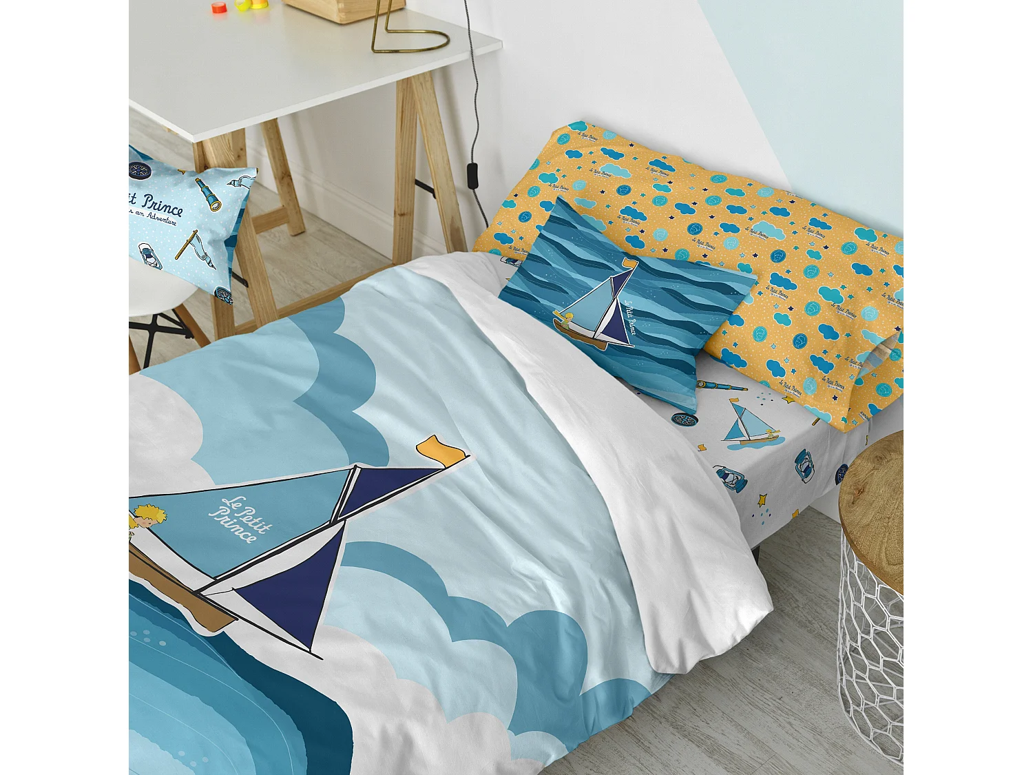 Parure housse de couette 140x200 cm Navigateur