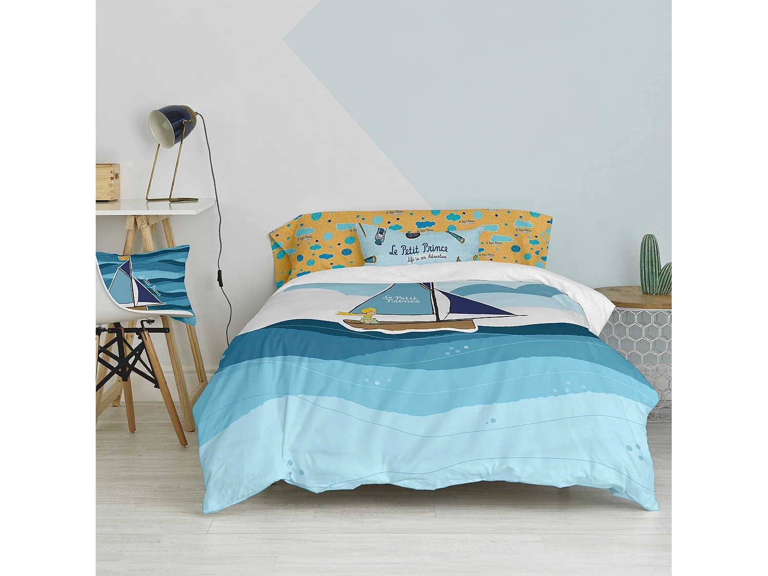 Parure housse de couette 140x200 cm Navigateur