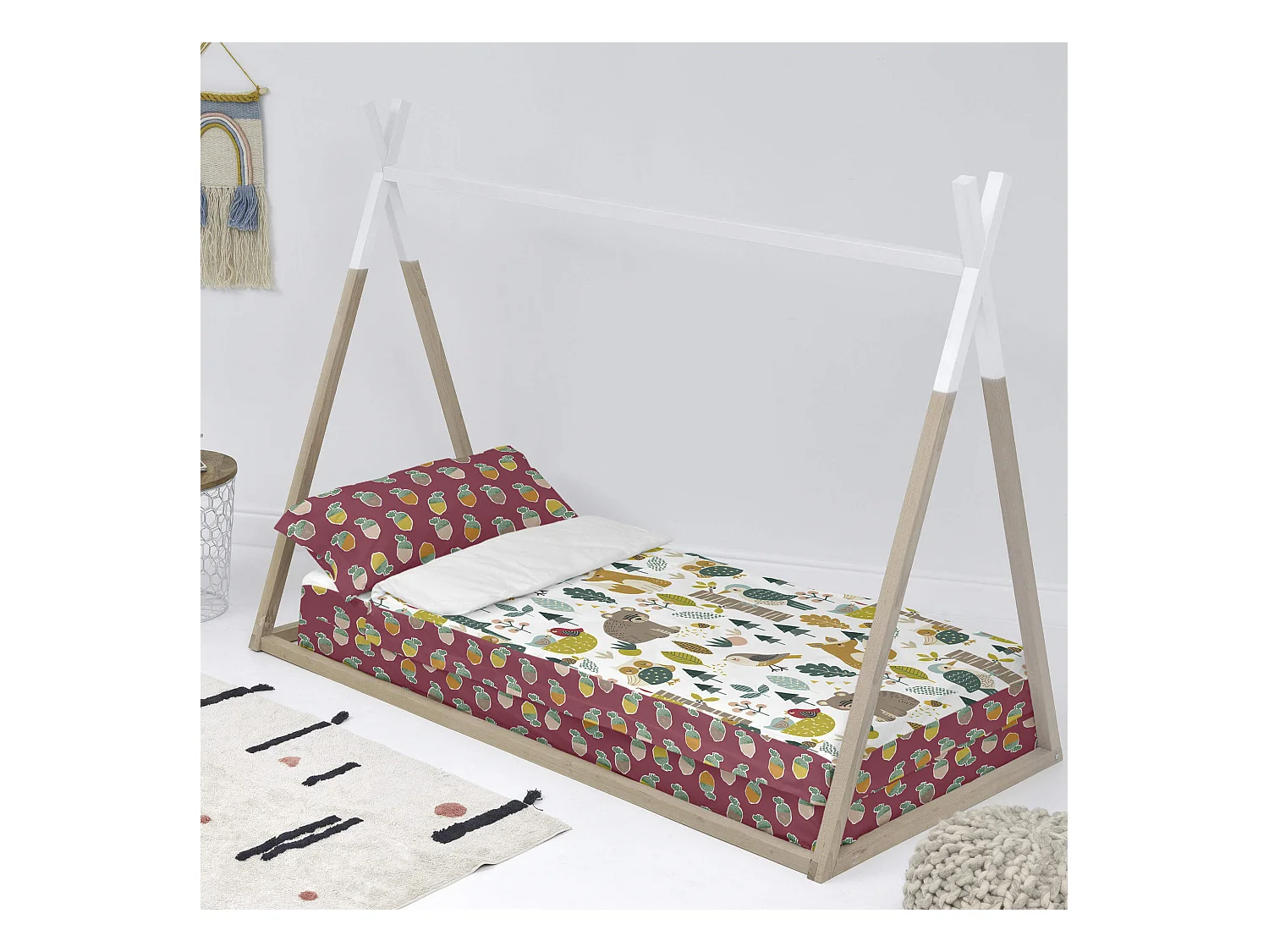 Saco nórdico Cama 105 (105x200 cm) Con relleno Harvestwood