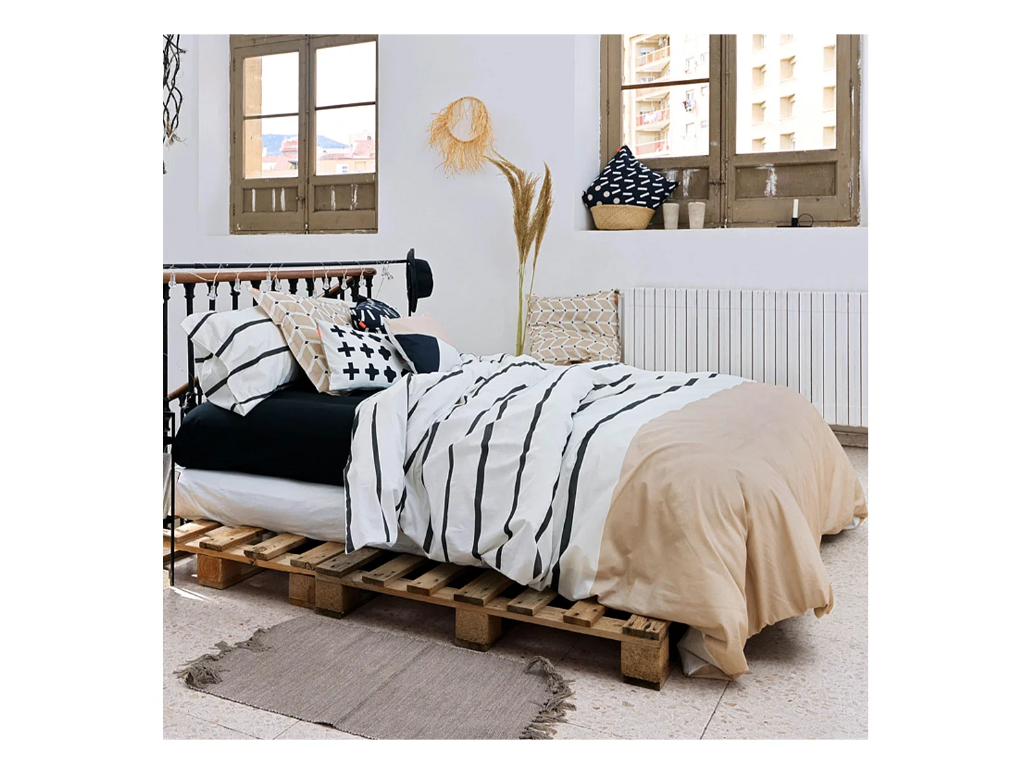 Funda nórdica 140x200 cm Blush sand