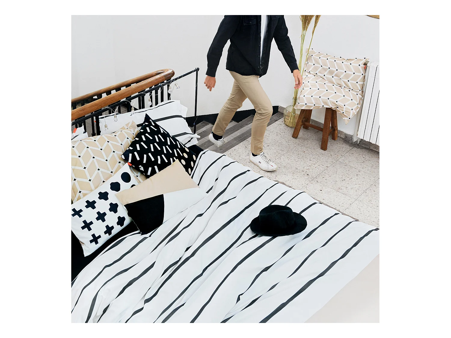 Funda nórdica 140x200 cm Blush sand