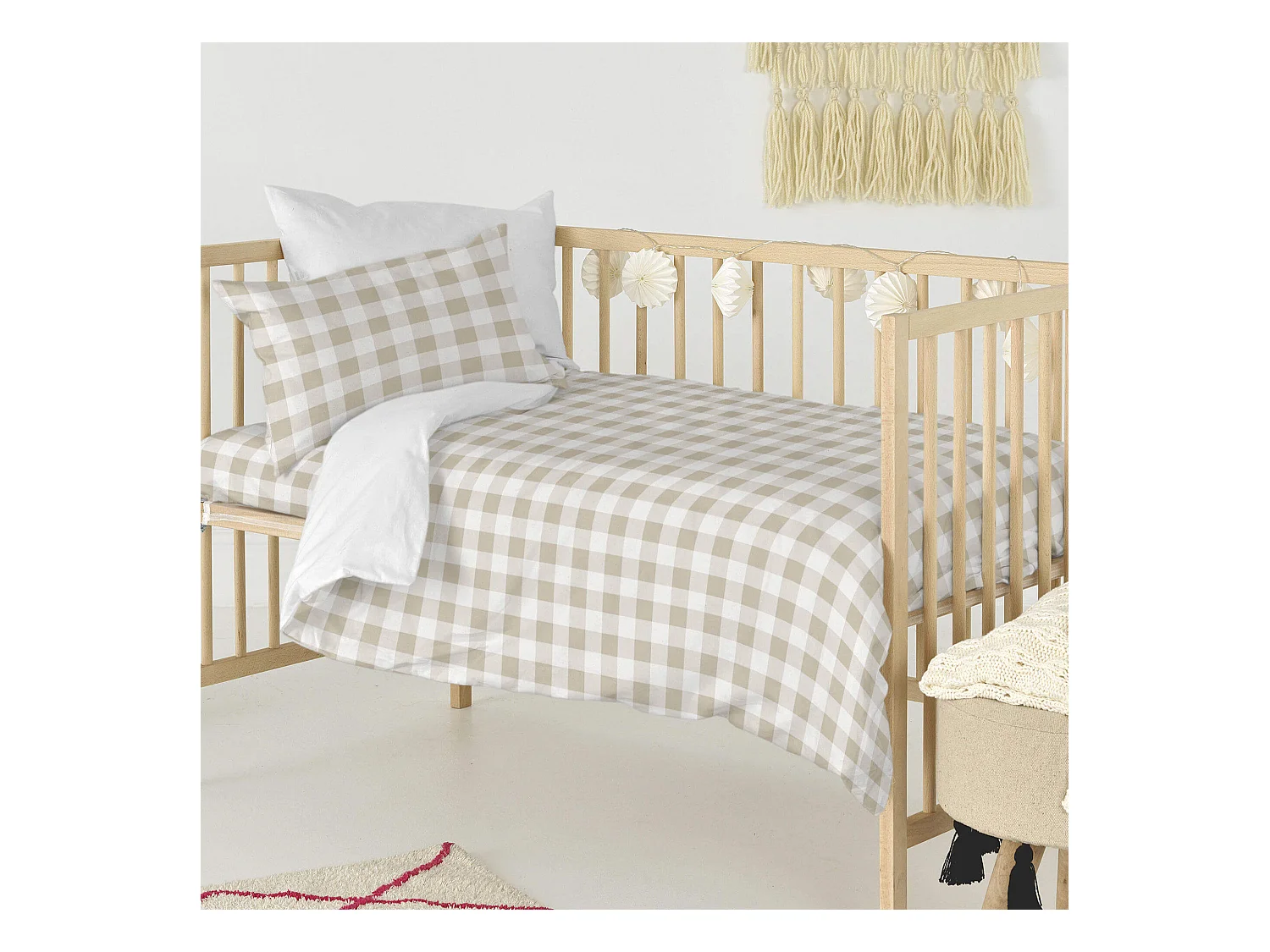 Juego nórdico Maxicuna (115x145 cm) Vichy