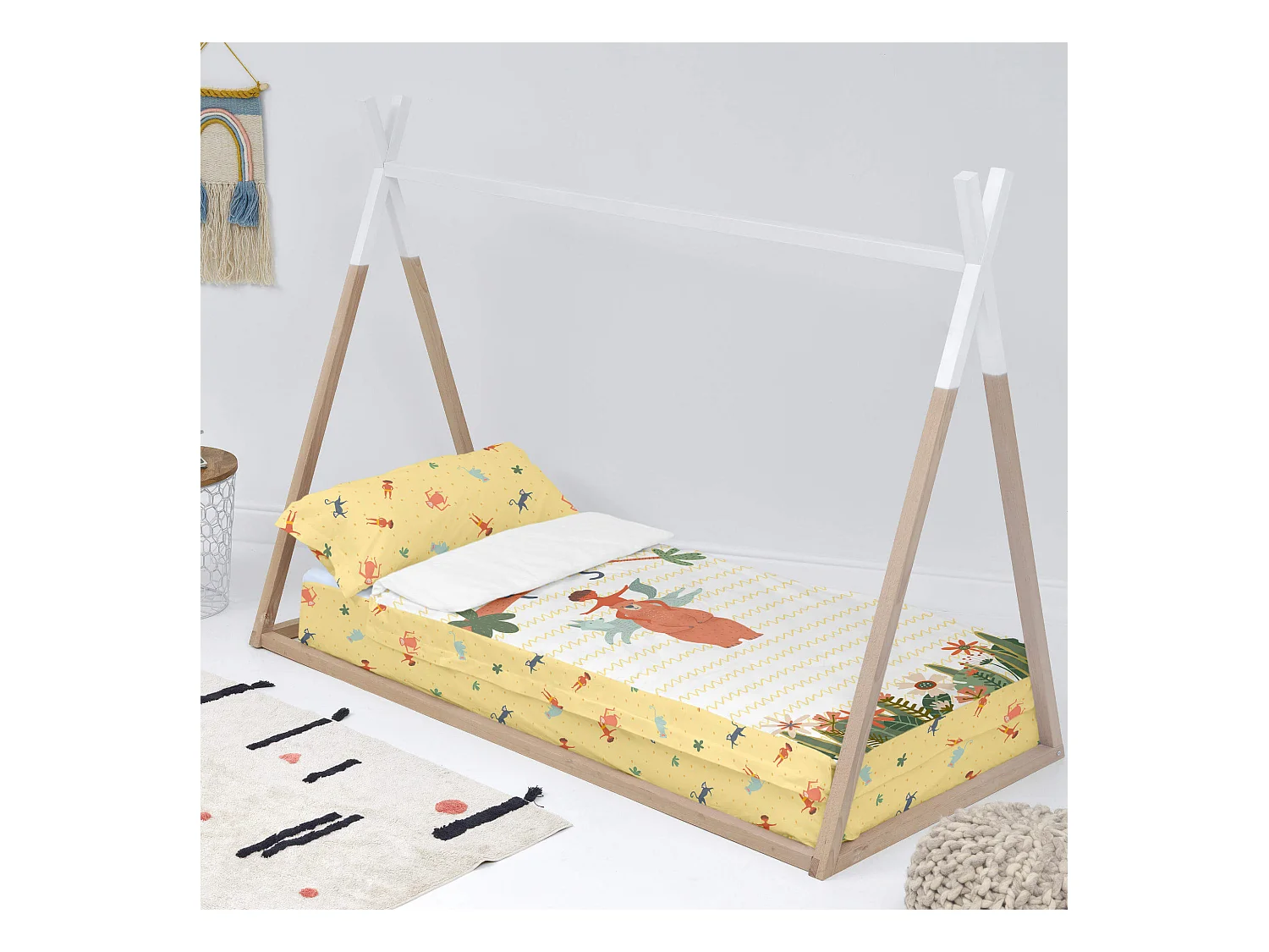 Nordic sack 105x200 cm Mit füllung Jungle life