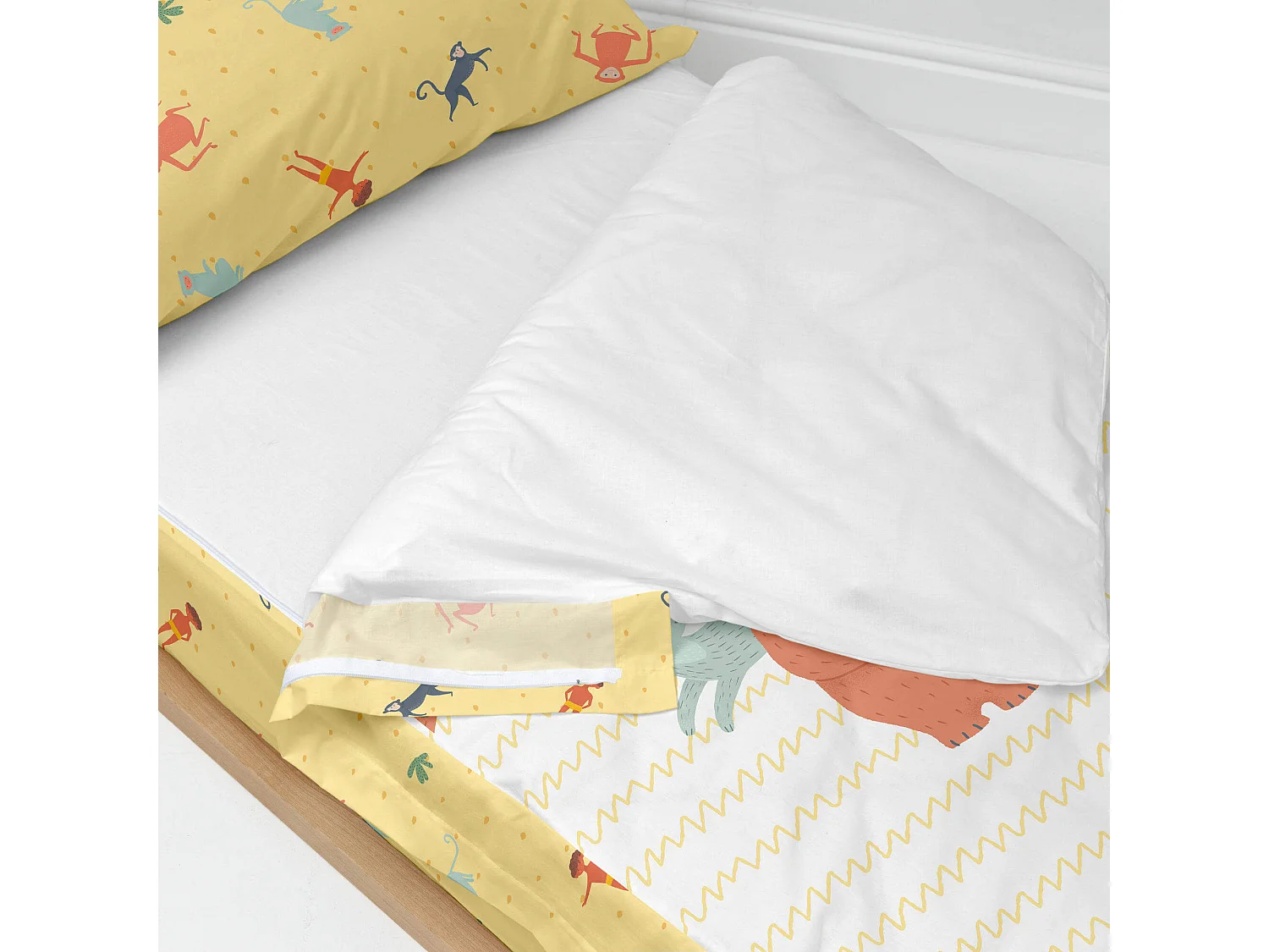 Nordic sack 105x200 cm Mit füllung Jungle life