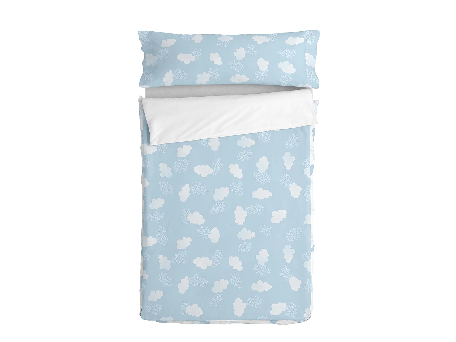 Nordic sack 105x200 cm Mit füllung Clouds