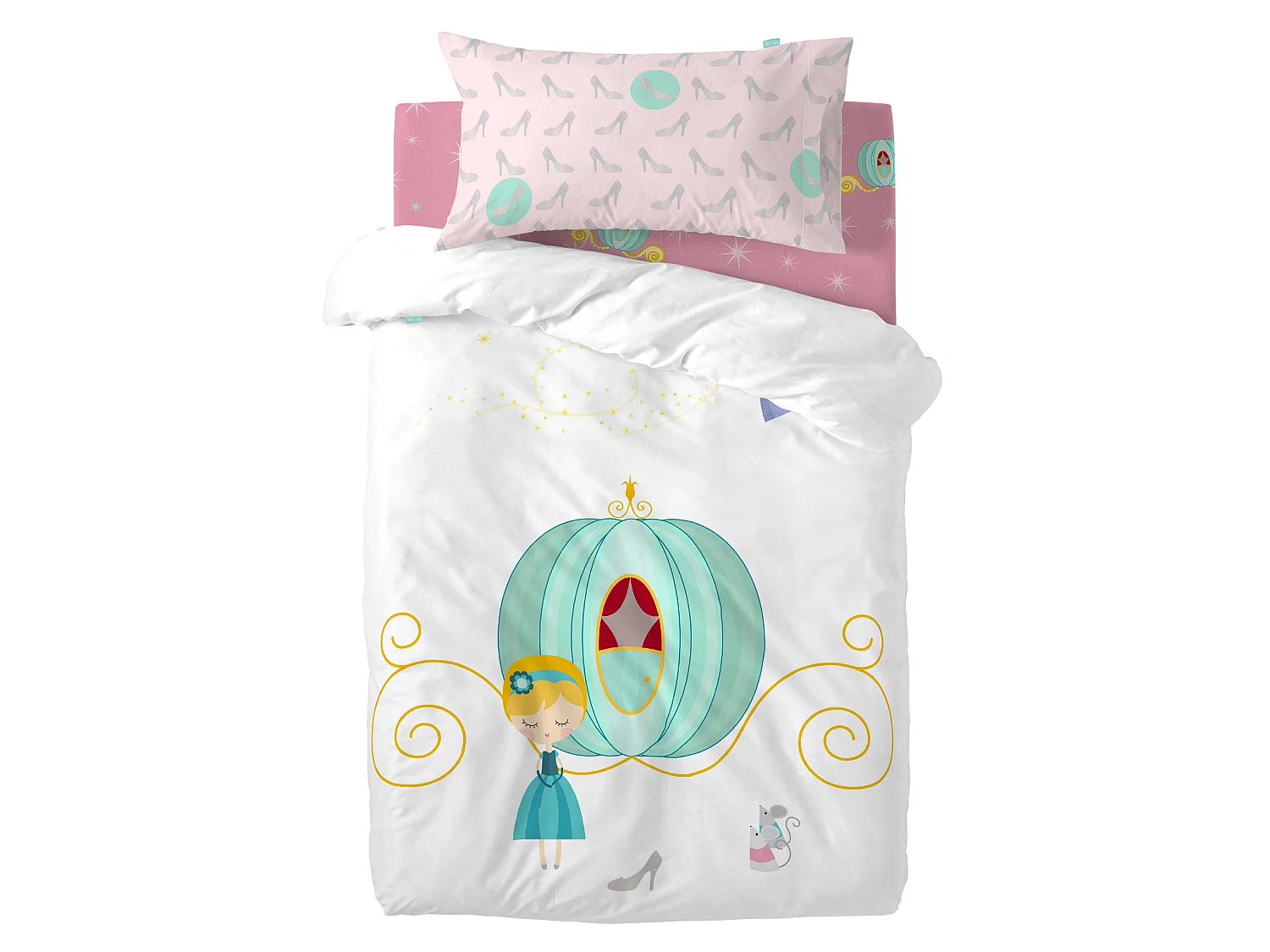 Bettbezug-set Kinderbett 100x120 cm Pumpkin