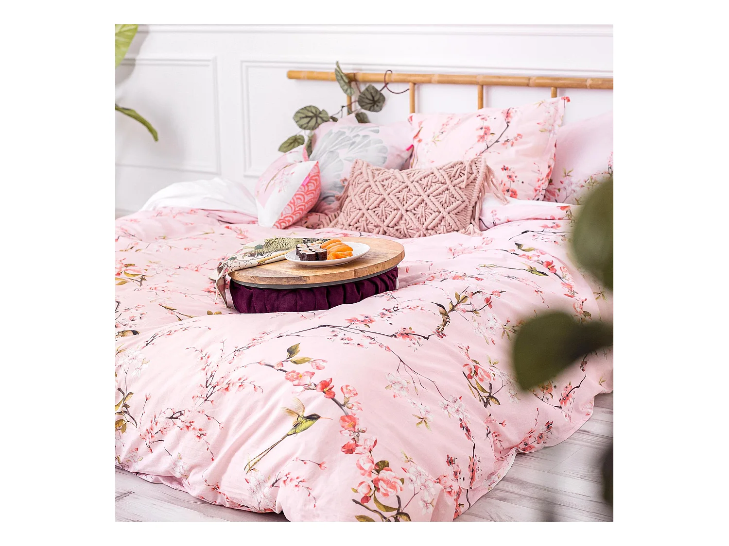 Funda nórdica Cama 105 (180x220 cm) Chinoiserie rose