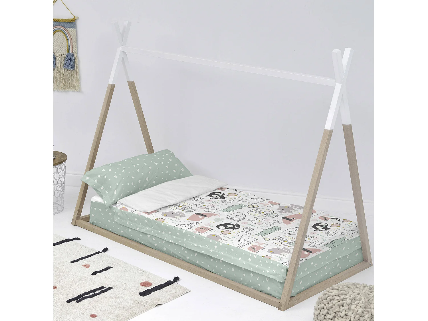 Nordic sack 105x200 cm Mit füllung Best buddies