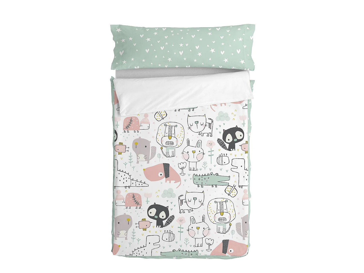 Nordic sack 105x200 cm Mit füllung Best buddies