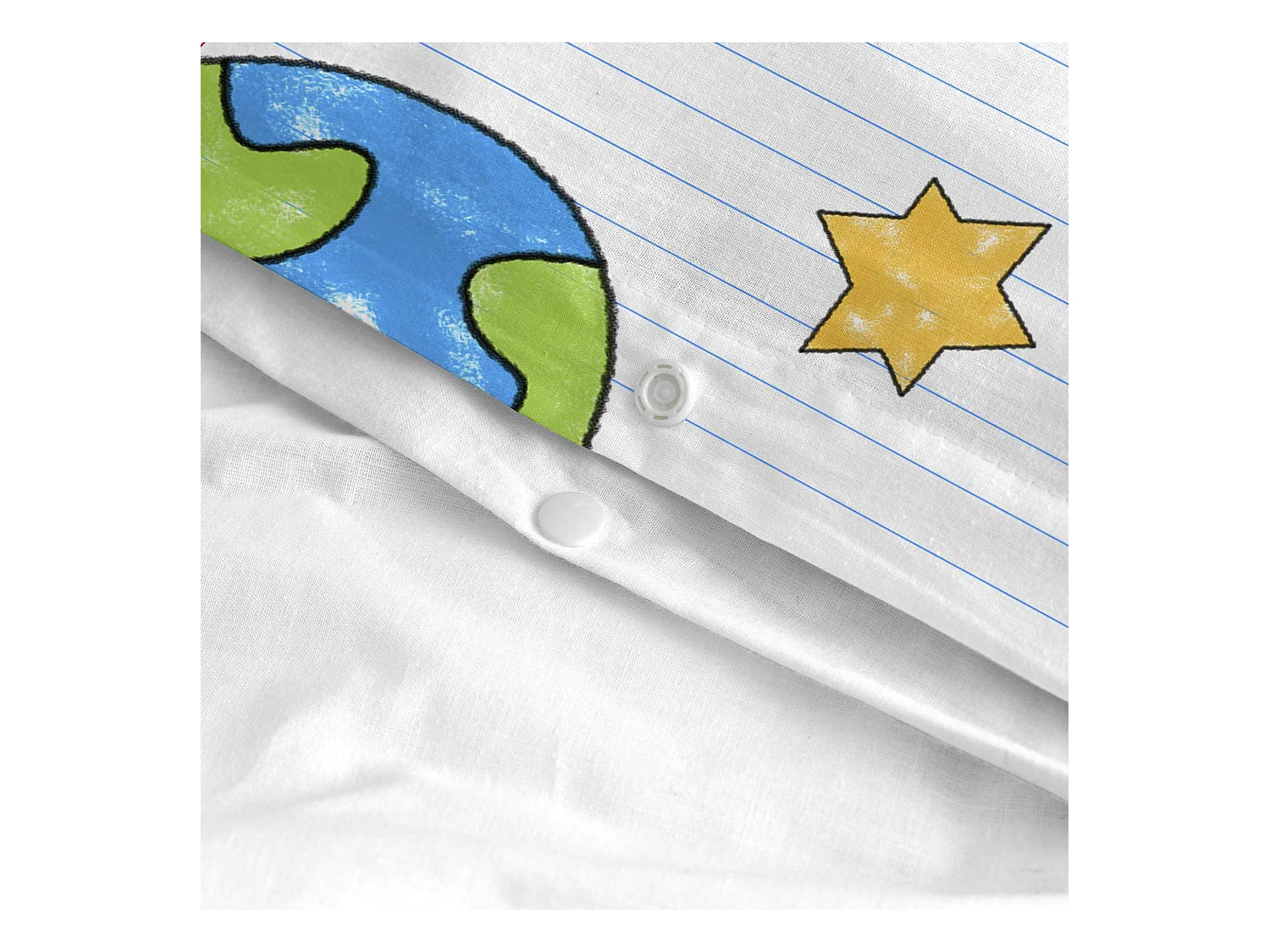 Bettbezug-set 180x220 cm Space rocket