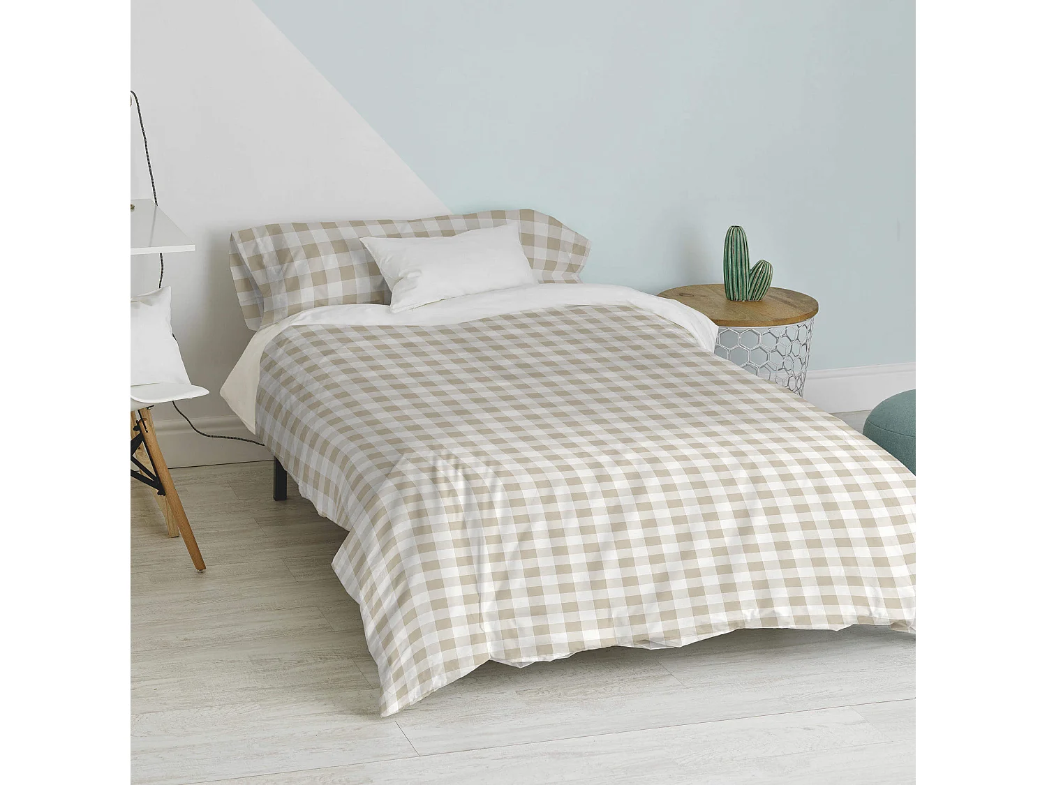 Parure copripiumino 140x200 cm Vichy