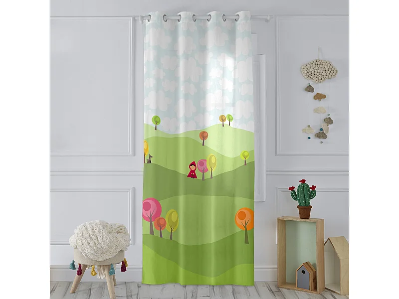 Vorhang 140x265 cm Grandma