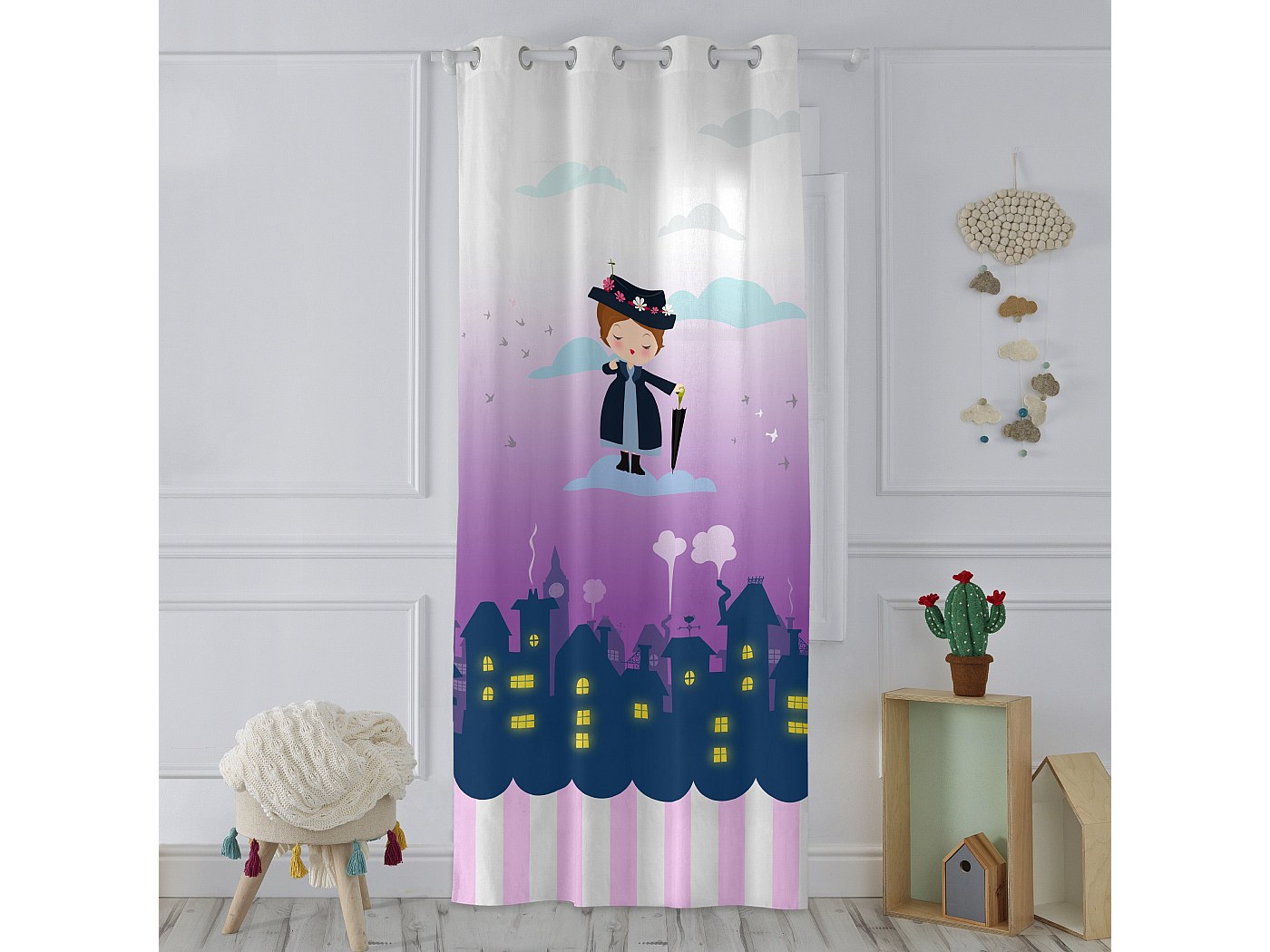 Lovely Casa Tenda Oscurante Modello Notte – Colore Giada, 140x280 Cm, 100% Poliestere