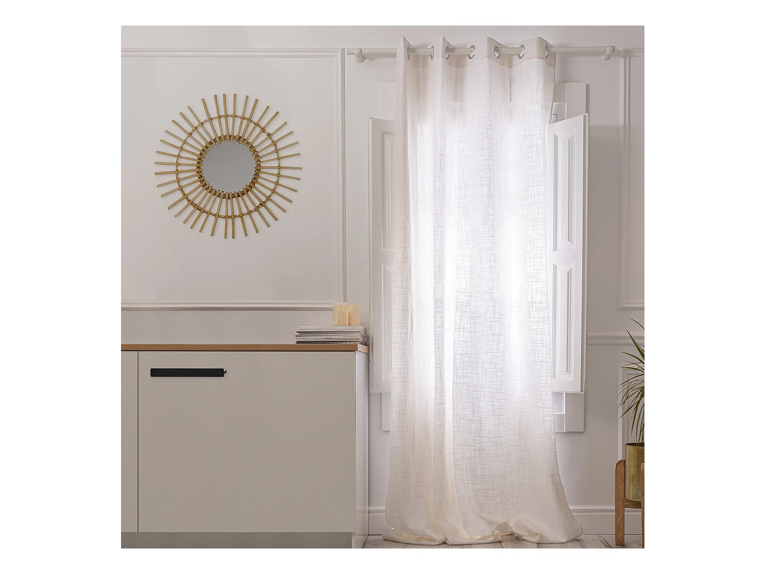 Vorhang leinen 140x280 cm Basic