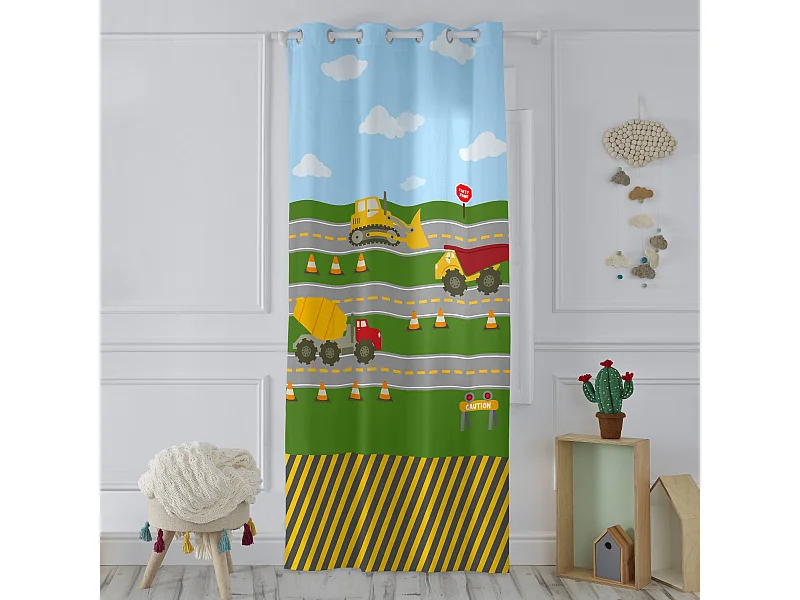 Cortina 140x265 cm Machinery