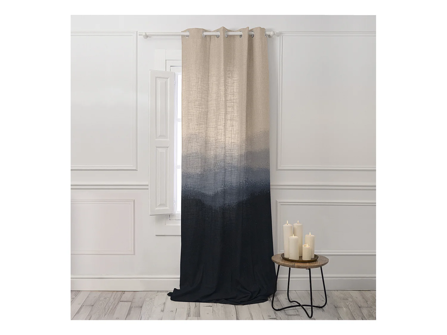 Rideau lin 140x280 cm Nightfall