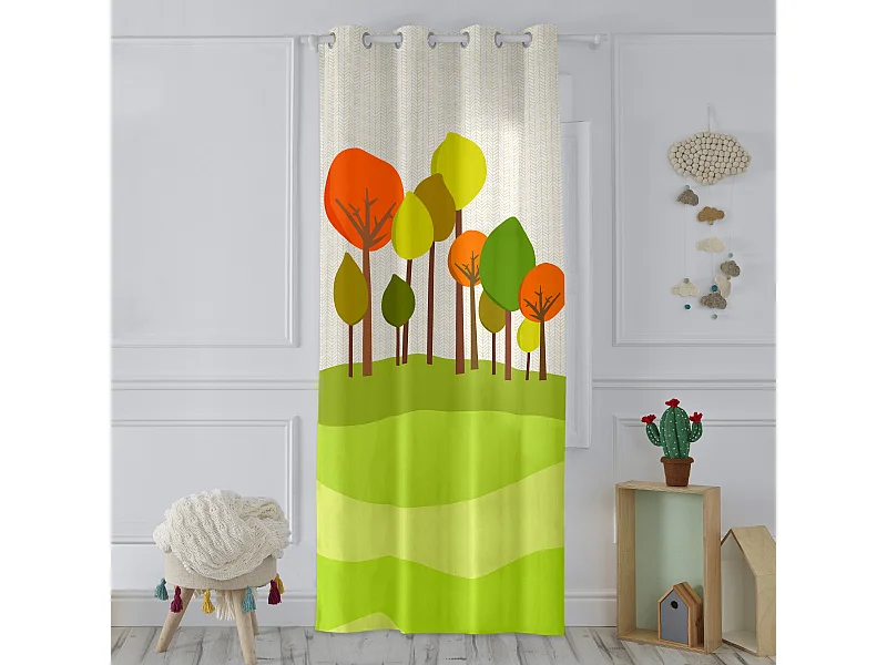 Cortina 140x265 cm Piggys