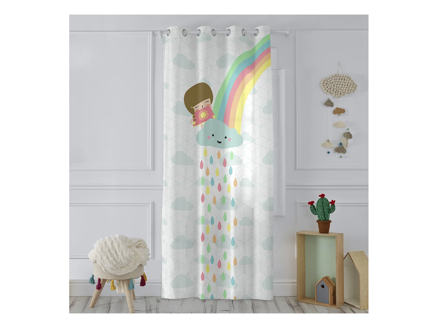 Vorhang 140x265 cm Rainbow