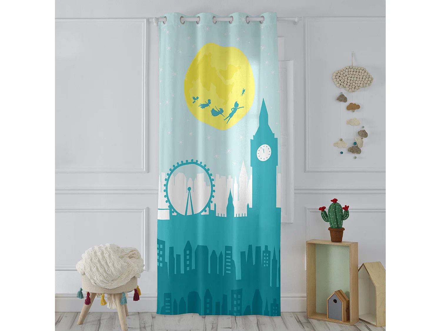 Rideau 140x265 cm Flying boy