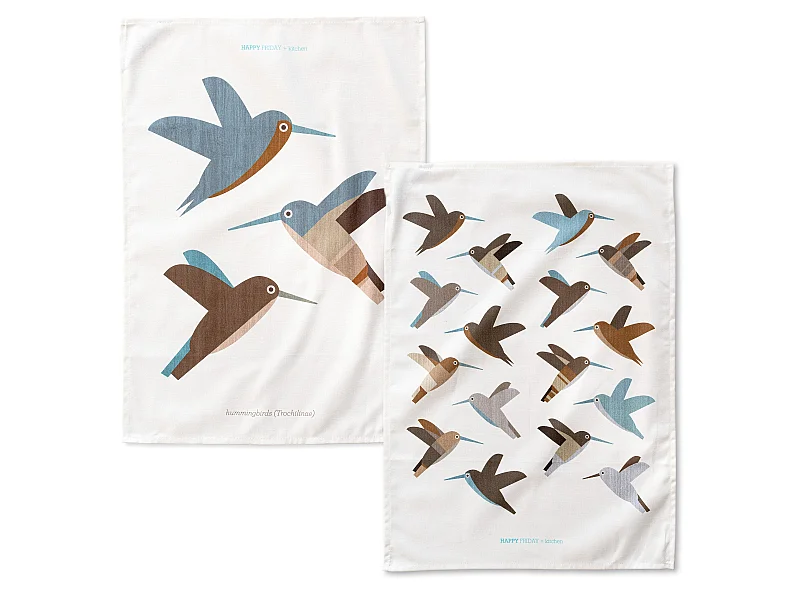 Geschirrtuch (2 tlg) 70x50 cm Colibri delphinae