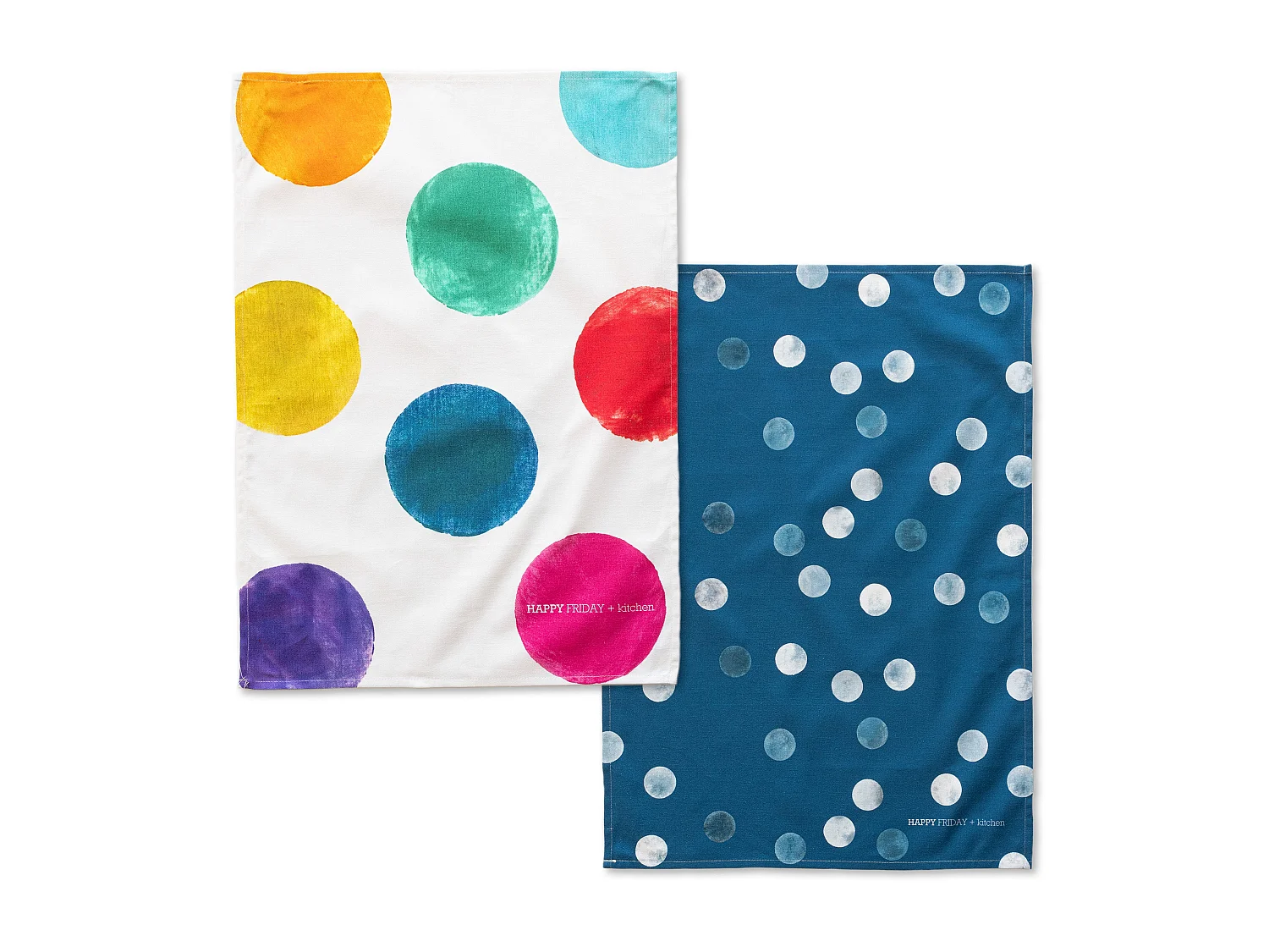 Geschirrtuch (2 tlg) 70x50 cm Confetti