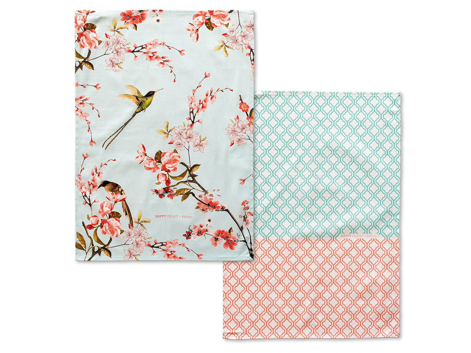 Torchon (2 pièces) 70x50 cm Chinoiserie