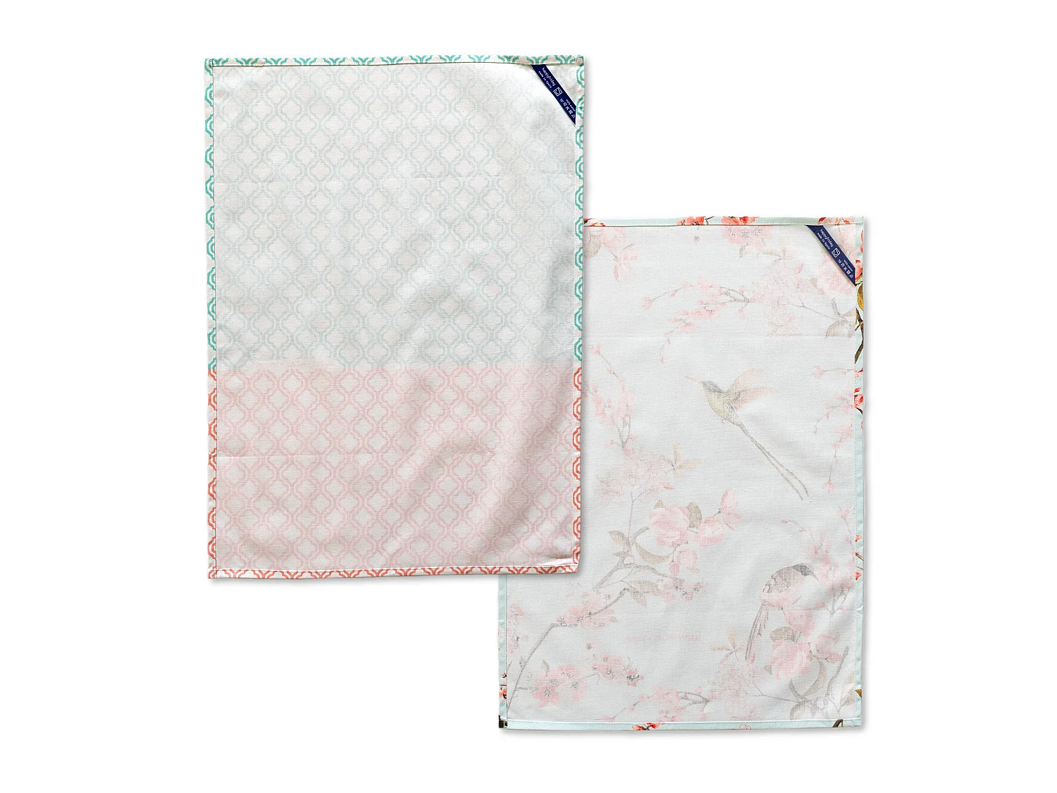 Paño de cocina 2 ud 70x50 cm Chinoiserie