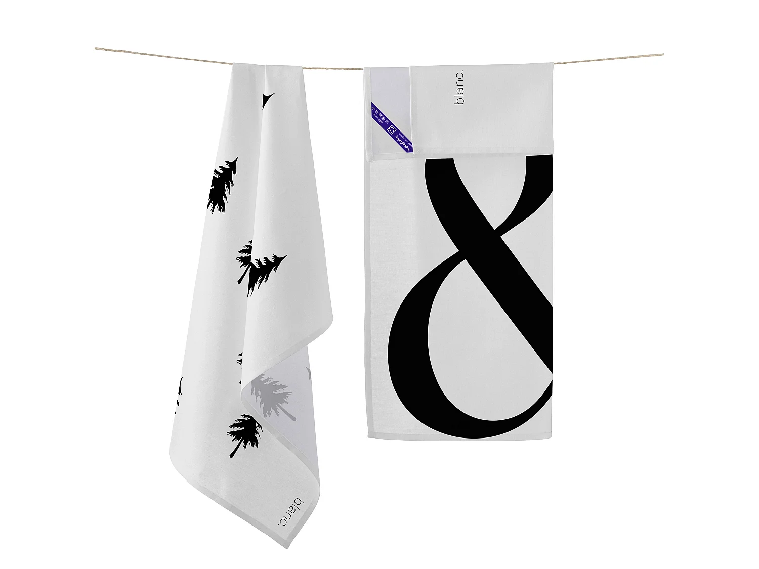 Torchon (2 pièces) 70x50 cm Ampersand