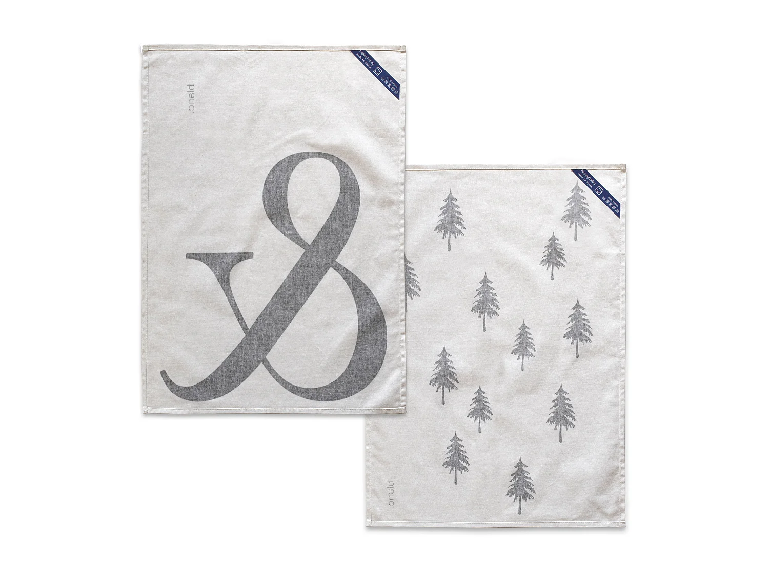 Geschirrtuch (2 tlg) 70x50 cm Ampersand