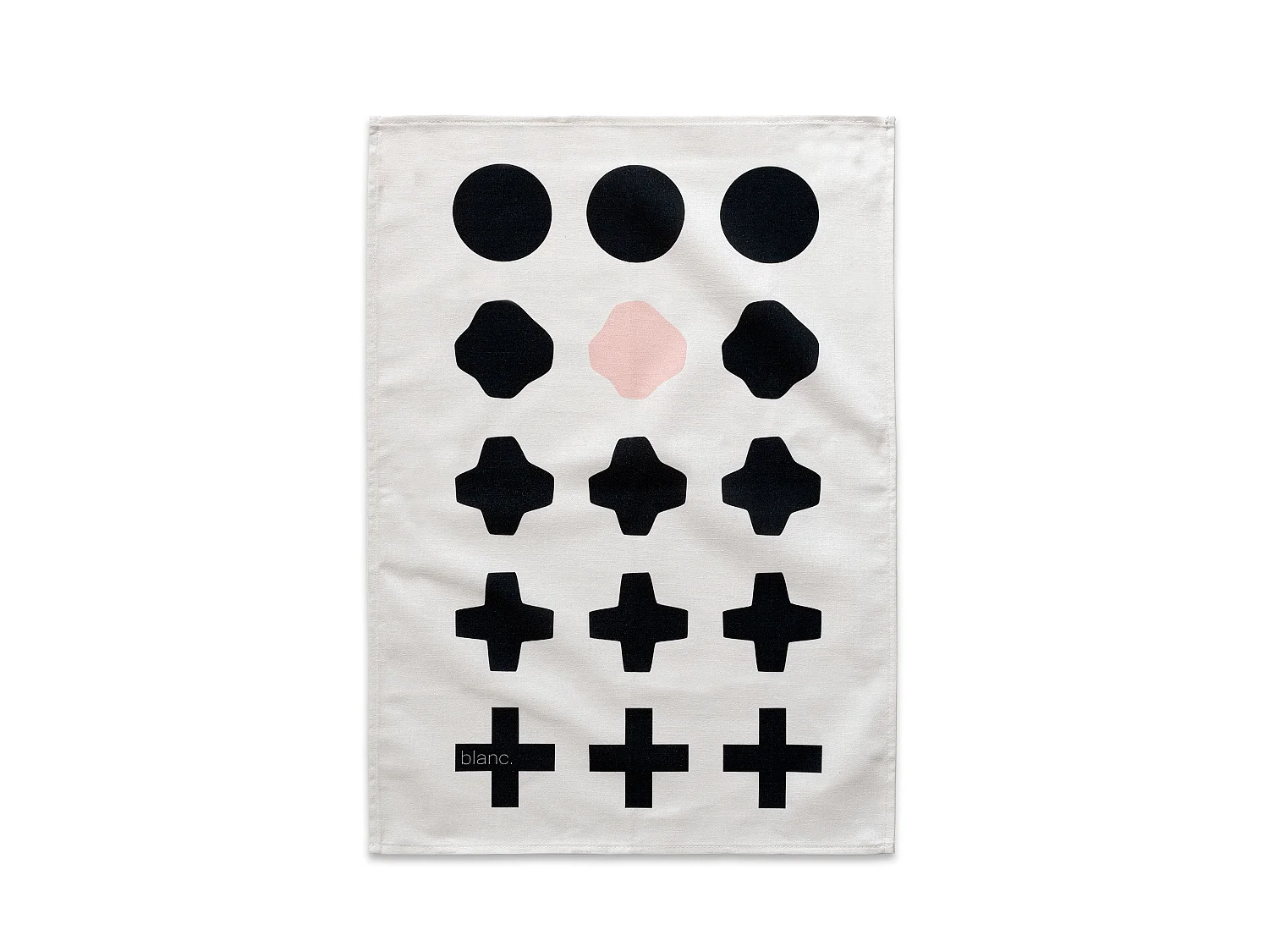 Paño de cocina 2 ud 70x50 cm Blush