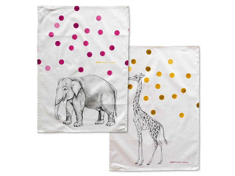 Geschirrtuch (2 tlg) 70x50 cm Savanna