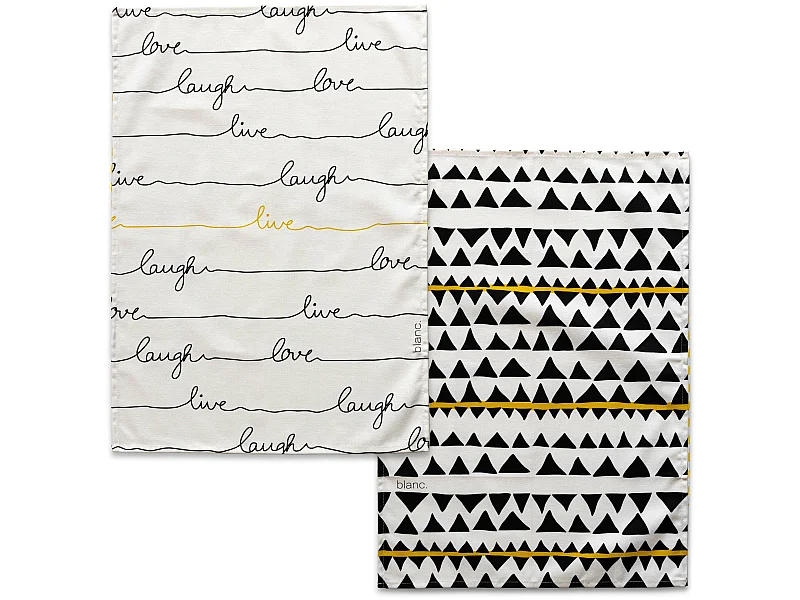 Paño de cocina 2 ud 70x50 cm Live