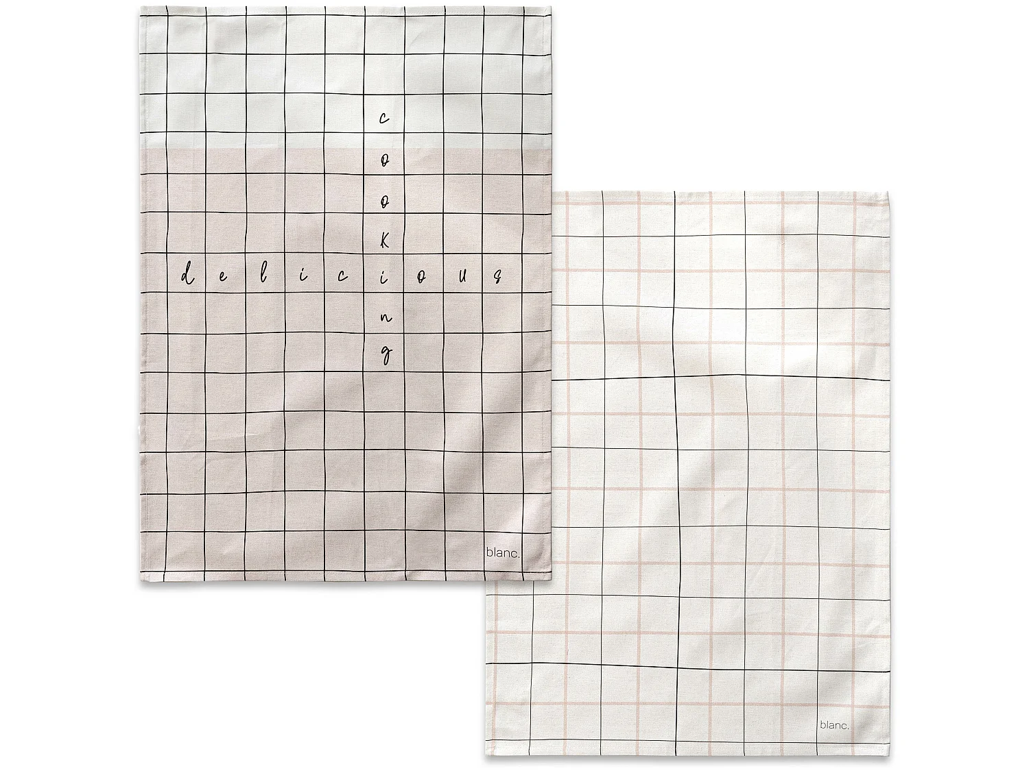 Torchon (2 pièces) 70x50 cm Cooking