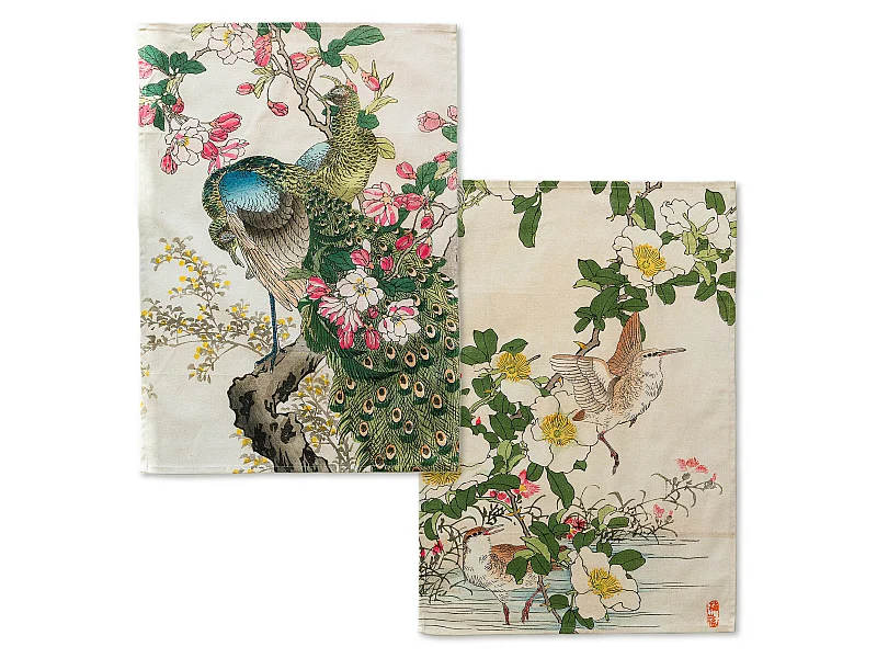 Geschirrtuch (2 tlg) 70x50 cm Japonais