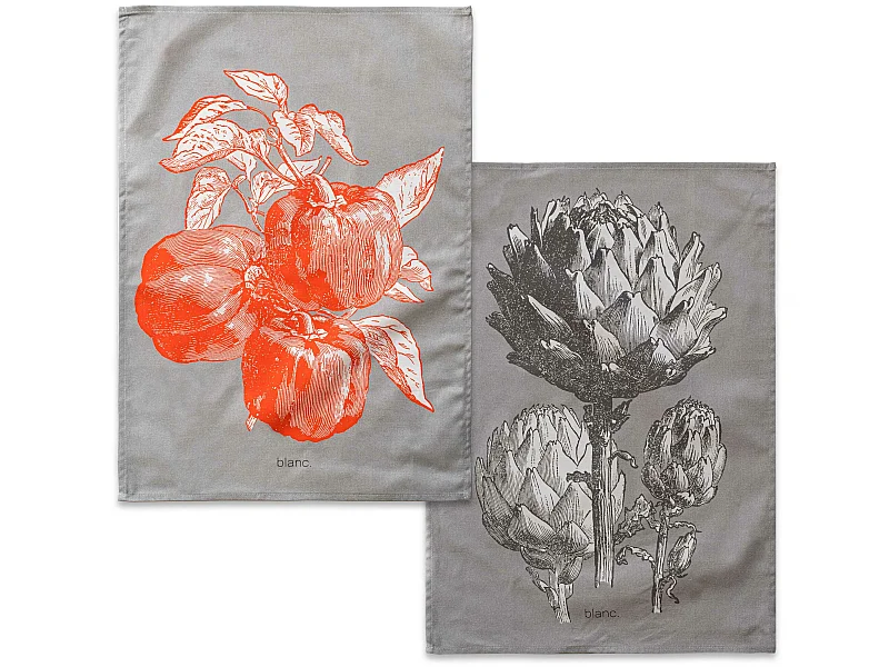 Paño de cocina 2 ud 70x50 cm Artichoke