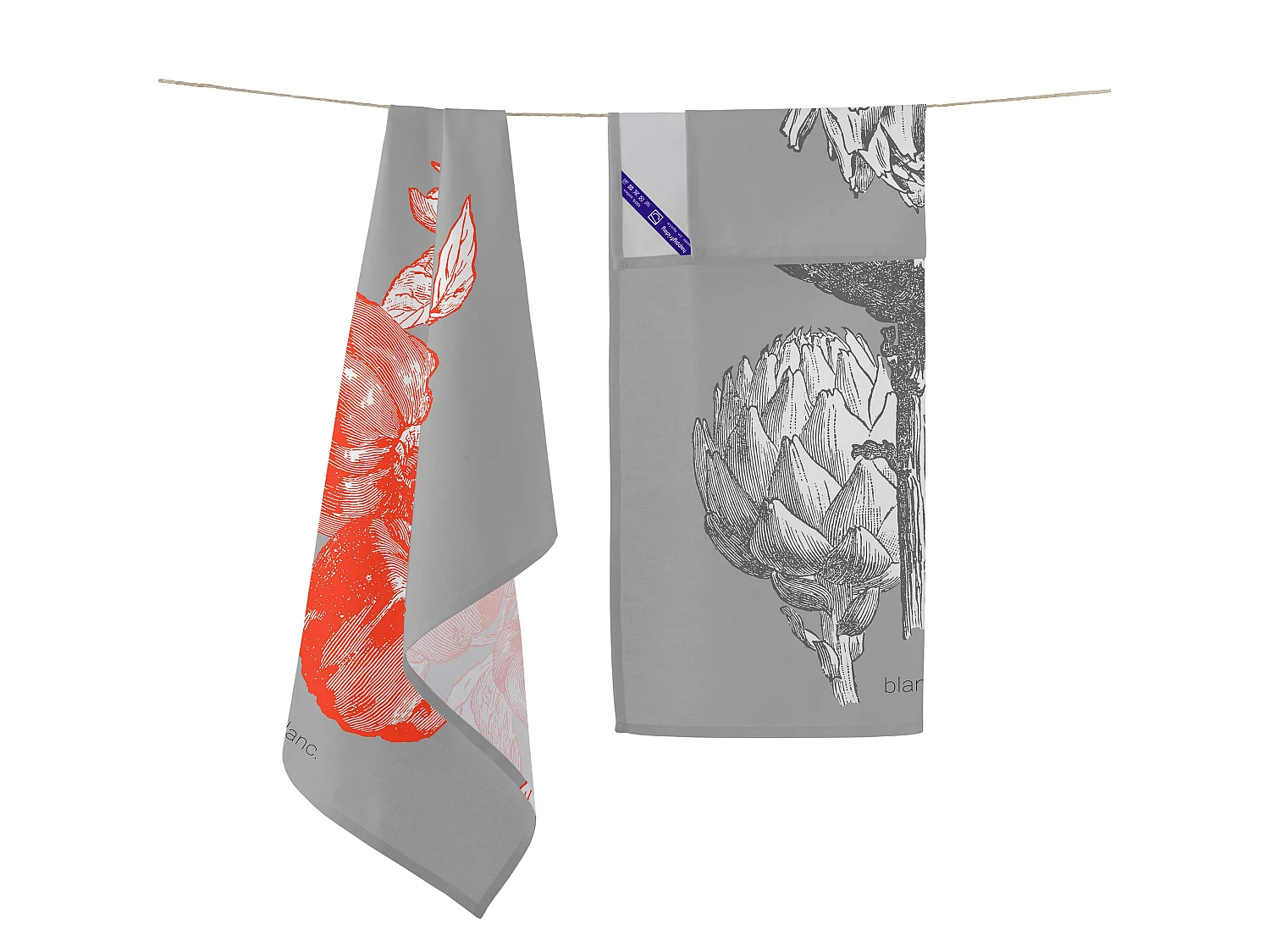 Geschirrtuch (2 tlg) 70x50 cm Artichoke