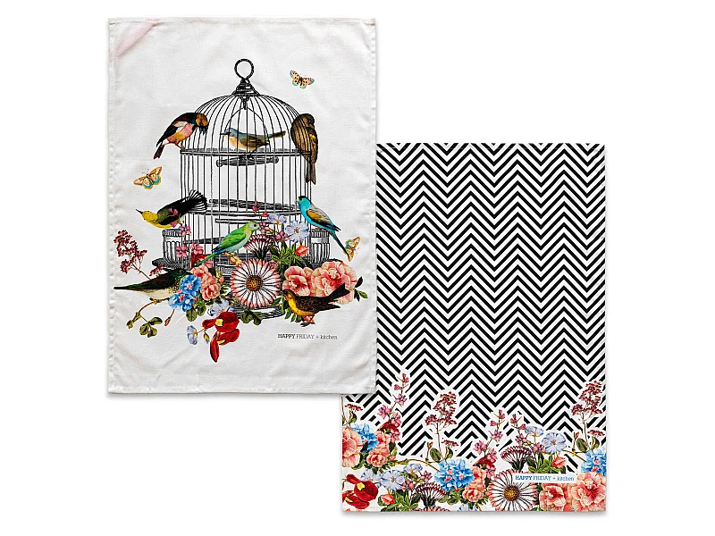 Geschirrtuch (2 tlg) 70x50 cm Hanging garden