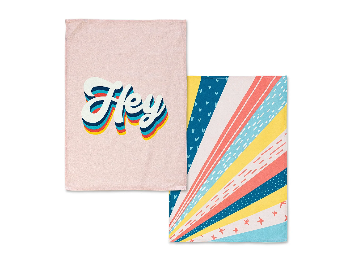 Paño de cocina 2 ud 70x50 cm Hey