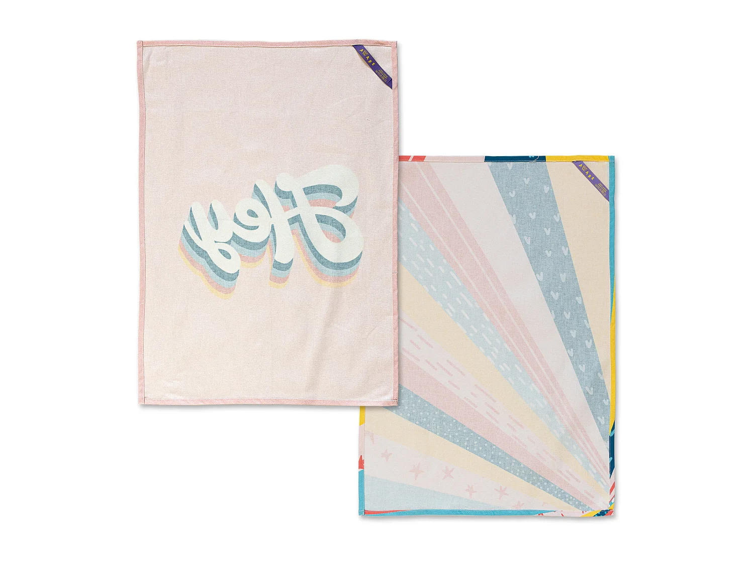 Paño de cocina 2 ud 70x50 cm Hey