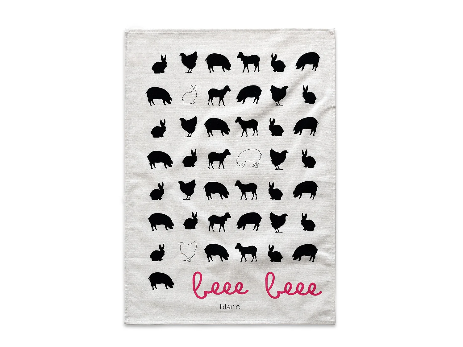 Geschirrtuch (2 tlg) 70x50 cm Kikiriki