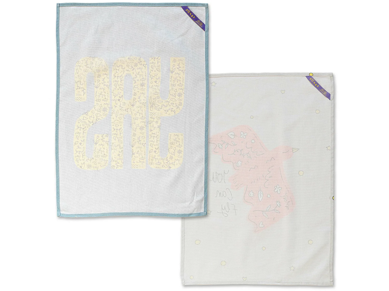 Geschirrtuch (2 tlg) 70x50 cm Yas