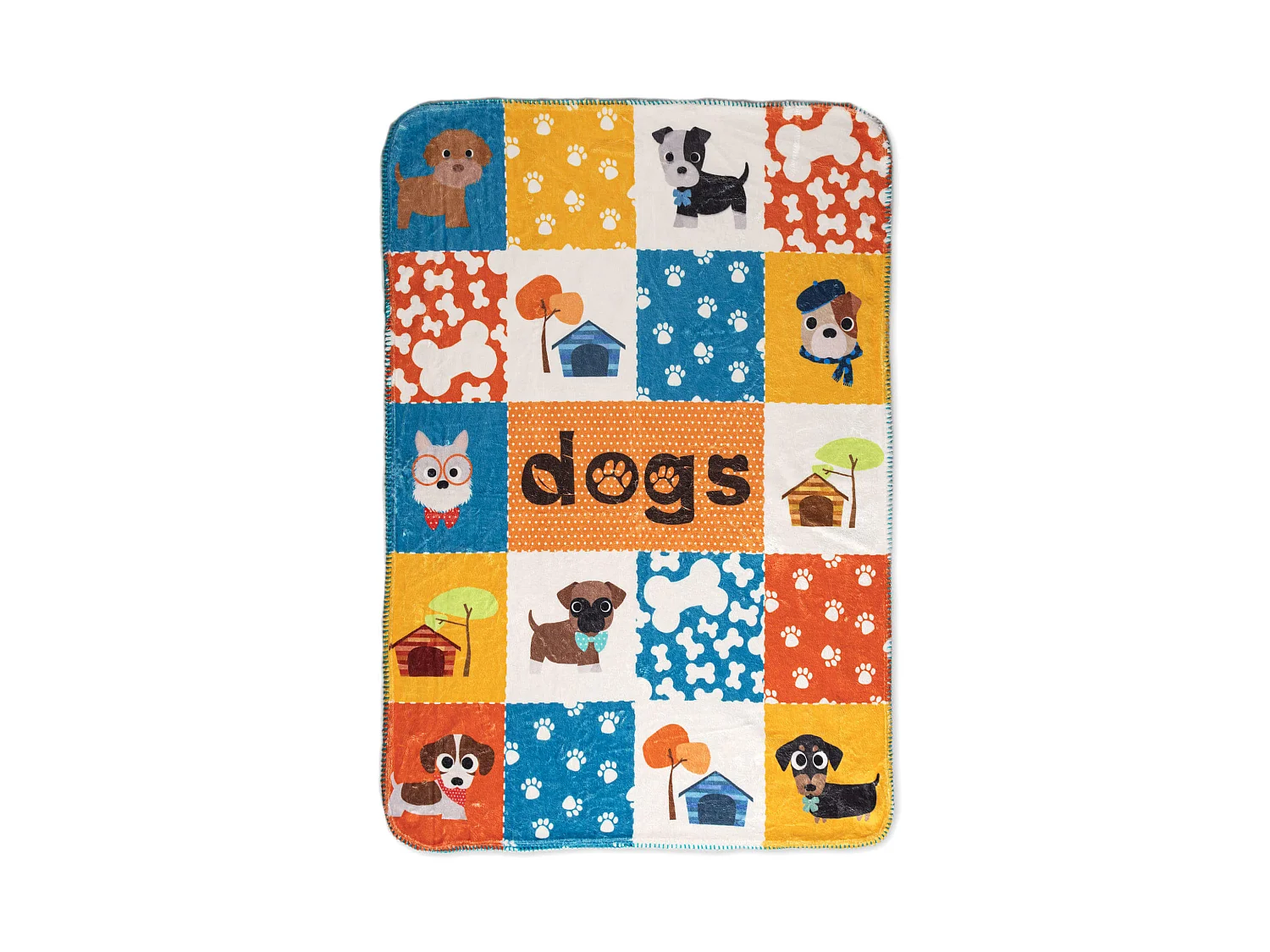 Manta 110x140 cm Dogs