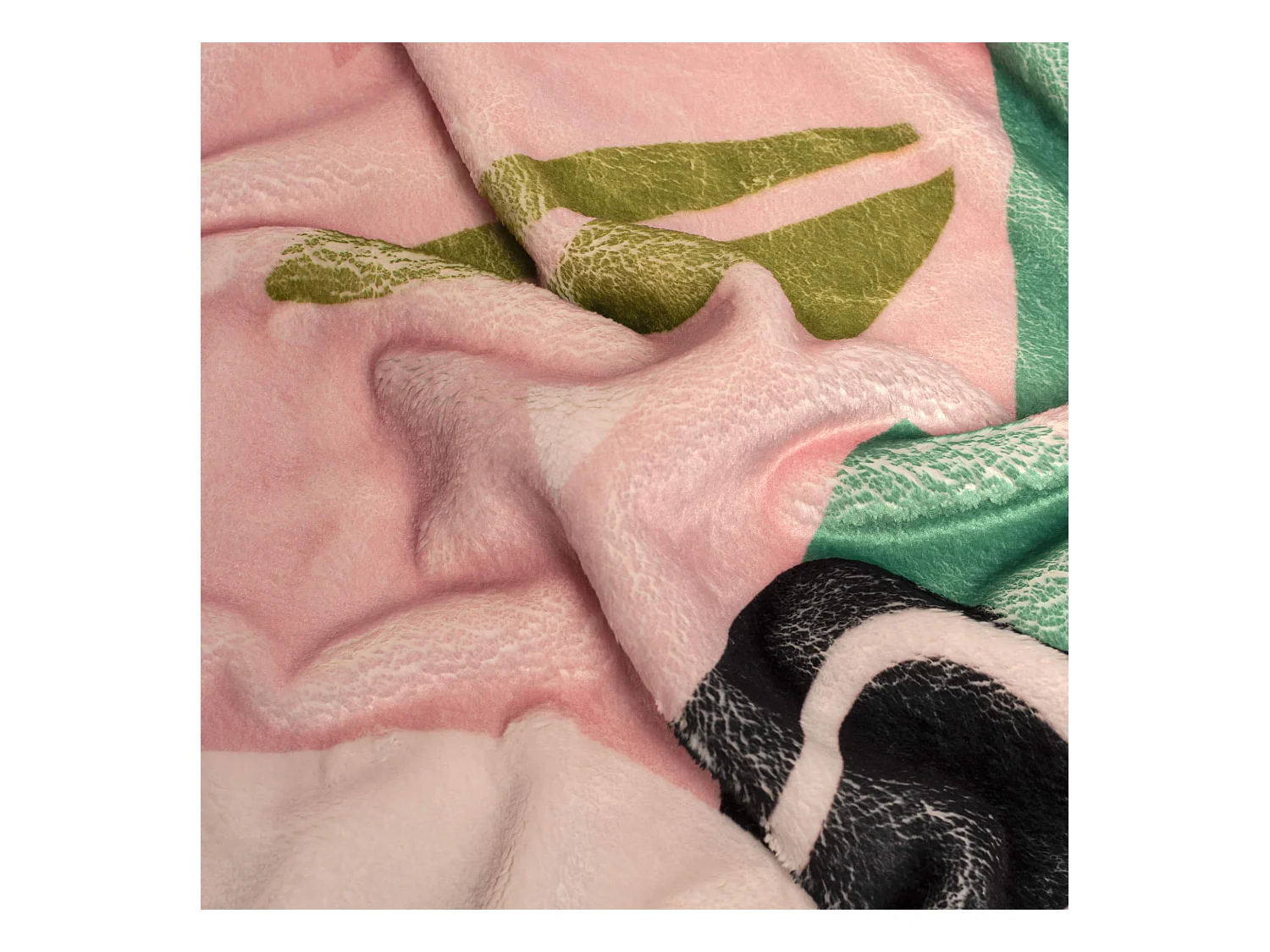 Manta 110x140 cm Panda garden